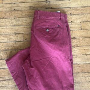 Men’s red pants